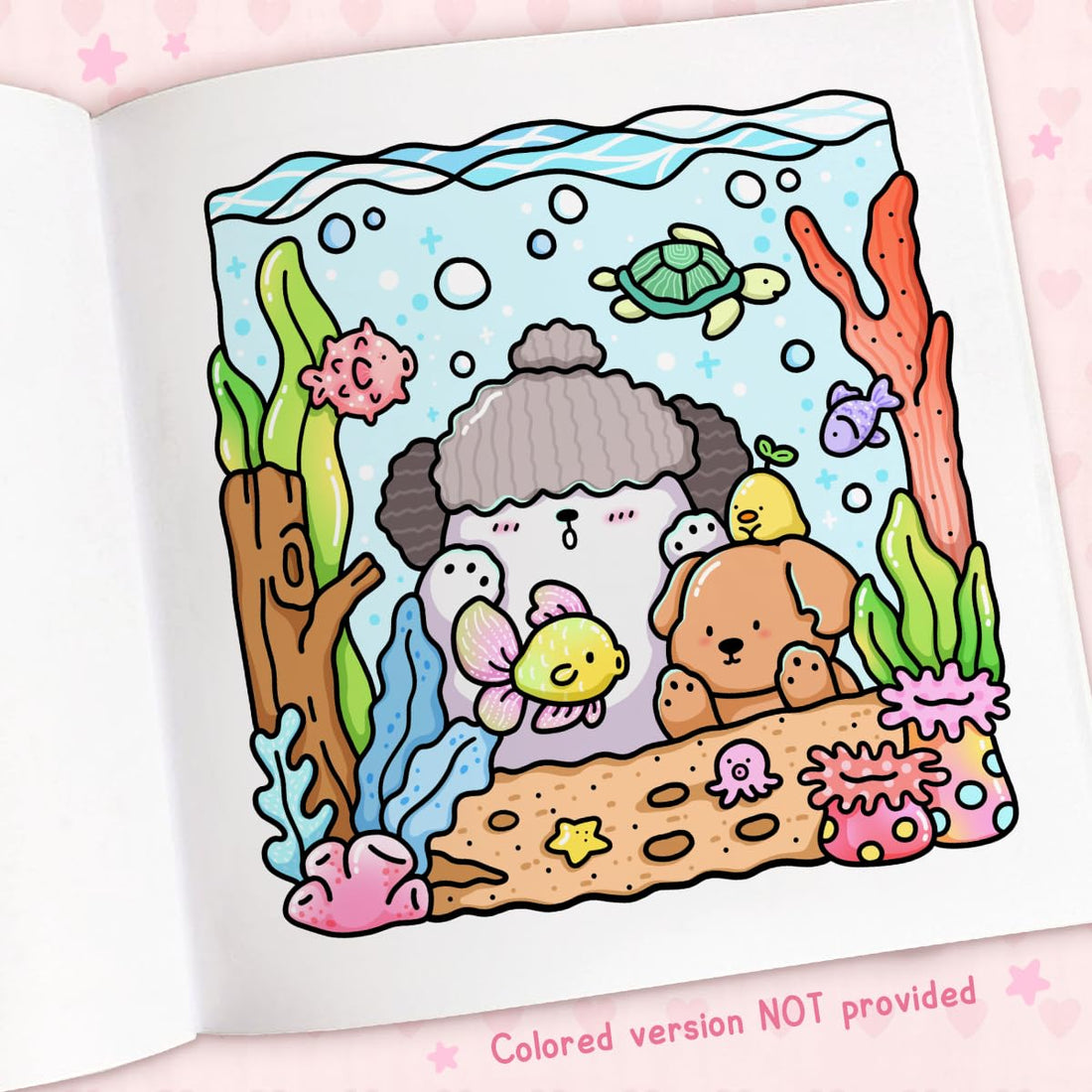 Cozy Cuties: Coloring Book for Adults and Kids