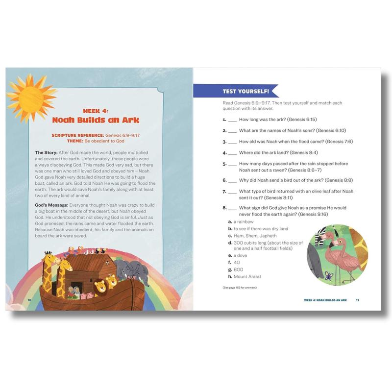 Bible Study Workbook for Kids: Lessons, Activities, Quizzes, and Questions to Deepen Your Faith