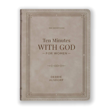 365 Days Devotional Journal Grey Edition - One Minute with God for Women