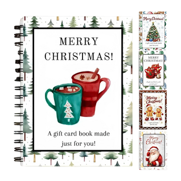 Christmas Gift Card Book, DIY Holiday Gift Card Holder Booklet