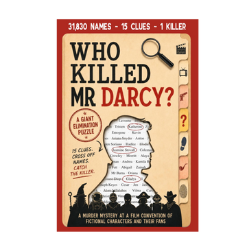 Who Killed Mr. Darcy? – Murder Mystery Puzzle Book with 31,830 Suspects
