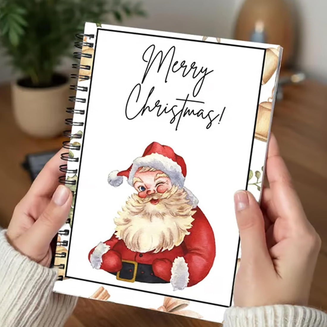Christmas Gift Card Book, DIY Spiral-Bound Holiday Gift Card Holder