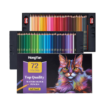 72-Color Watercolor Pencil Set